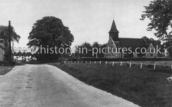 The Church, East Hanningfield, Essex. c.1915